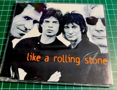 The Rolling Stones: Like A Rolling Stone ex gc CD 4 track single 1995 lots pics