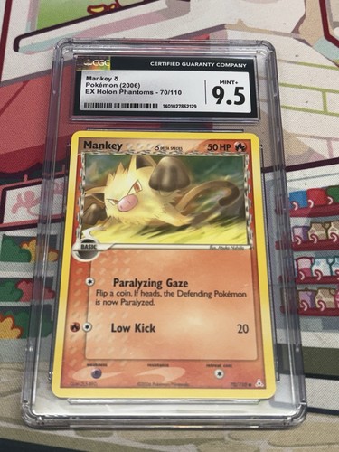 Mankey δ graded CGC 9.5 for sale on eBay