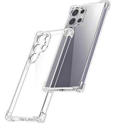 Galaxy S24 Ultra S24FE S23 S22 S21 S20 Clear Case Backcover Stoßfest Gel