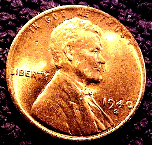 1940-S LINCOLN CENT.....RED BU...................MIN. BID .01 & NO RESERVE!
