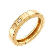 Chopard Ice Cube Diamond Ring 18K YG 750 size7.25(US) 90326266