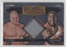 2007 Topps Heritage WWE Chrome Heritage II Ringside Relics Kane Umaga 1i9x