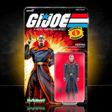 Arctic Destro Master Weapons Manufacturer GI Joe Action Figure ReAction+ 1/18