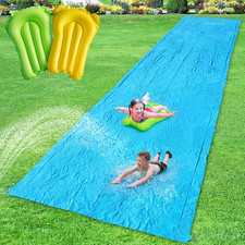 40FT Slip Lawn Water Slide, Giant Slip, Splash and Slide for Kids Teens and Adul