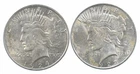 1924 & 1922 & Peace Silver Dollar $1 Bullion Collection Lot *899