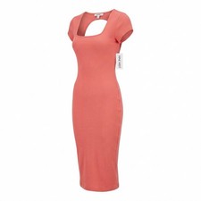 Nine West Cutout Body Coral Dress Women's Medium New with Tags