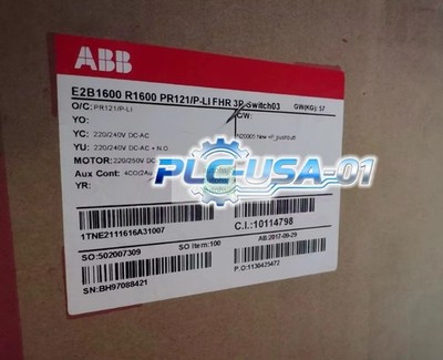 1PCS NEW ABB PR121/P-LI E1-E6 1SDA058189R1 SACE Emax ACB overcurrent release