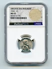 1943 Lincoln Wheat Steel Cent 1c NGC MS65 - Original Bag Fragment