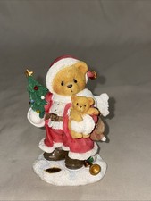 Cherished Teddies Klaus  Bearer Of Good Tidings  Figurine With Original Box H6