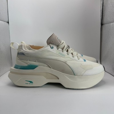 PUMA Kosmo Rider DC5 Sneakers Marshmallow Porcelain Womens Size 8.5 Comfort