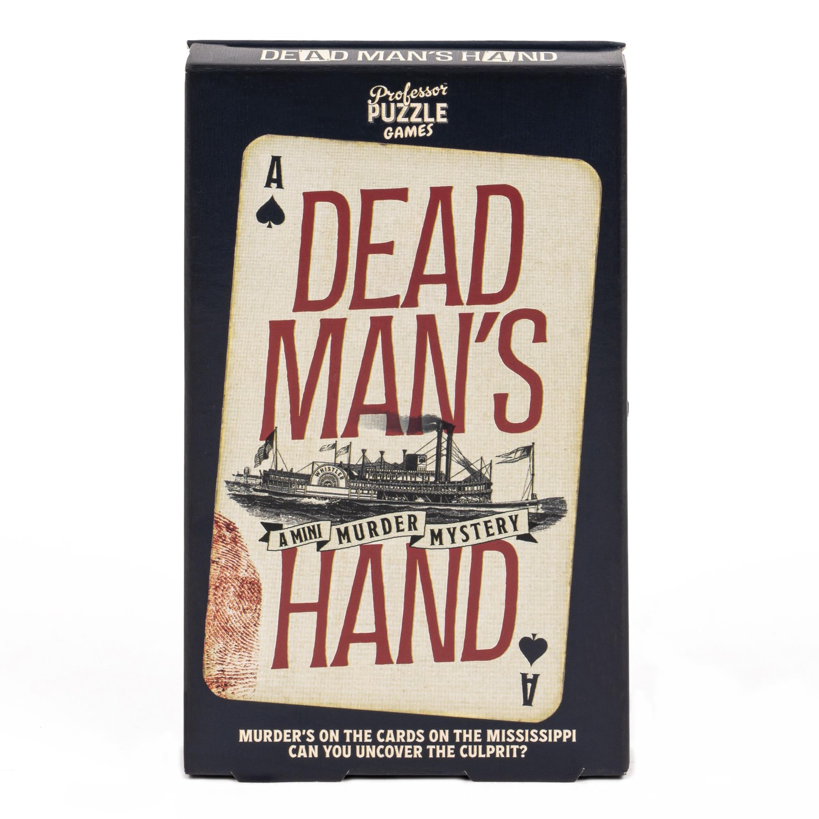 Professor Puzzle Dead Mans Hand Mini Murder Mystery Game Ages 12 1-4 P 2690₽