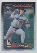 2024 Topps Chrome Update Prism Refractor Landon Knack #USC176 06n3