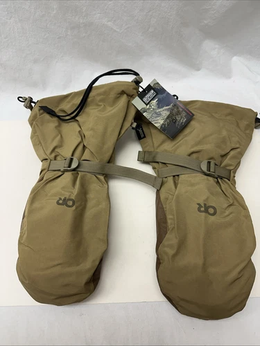 NEW Style Outdoor Research USGI Coyote Firebrand Mitts w/Liner Inserts M Mittens