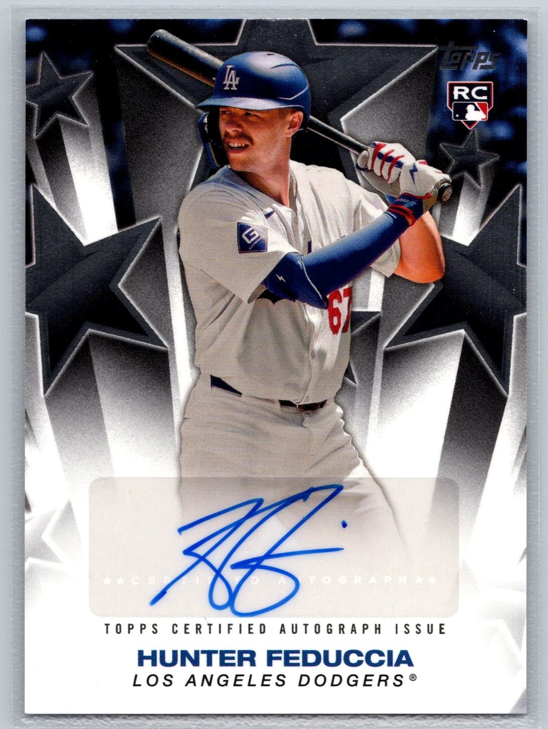 2025 Topps #BSA2-HF Hunter Feduccia Baseball Stars Autographs (Series Two)