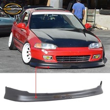 Fits 92-95 Honda Civic Eg 23dr Cs Front Bumper Lip Spoiler Splitter Pu Fits 92-95 Honda Civic Eg 23dr Cs Front Bumper Lip Spoiler Splitter Pu