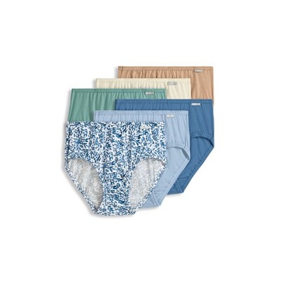 Jockey Women's 100% Cotton Elance Hipster - 6 Pack