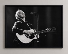 Framed David Bowie Wembley 2003 Reality Tour Black & White A2 Poster