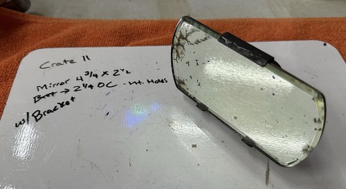 EARLY Vintage REAR VIEW MIRROR car Old Auto Part Rat Rod TRUCK Hot Rat Rod - Foto 3 di 20