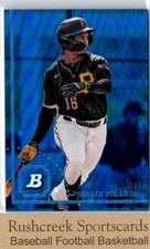2022 Bowman Heritage #BHPC-84 Shalin Polanco /99 Chrome Prospects Blue Refractor