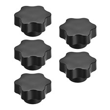 Clamping Handle Screw Knobs M10 Threaded Star-Shape 5pcs