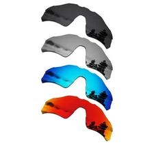 Set of 4 Men's Replacement Lenses for Oakley Radar EV Path OO9208 Combo Pack