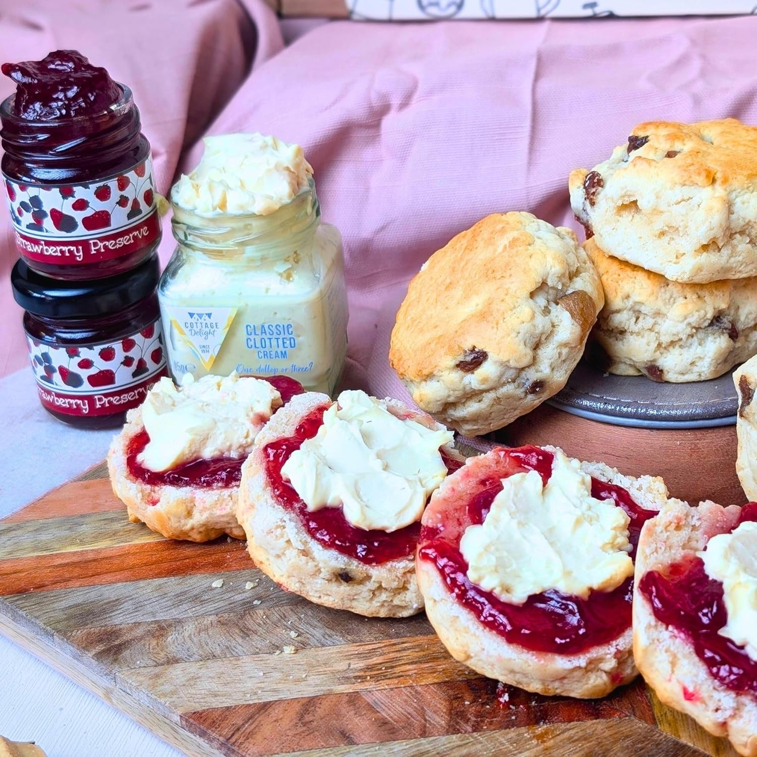 Afternoon Tea Hamper For 2 Gift Luxury Treats ideal for birthdays or ...