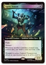 Agent Venom (Extended Art) #255 (Foil) (NM) Spider-Man SPM Magic MTG