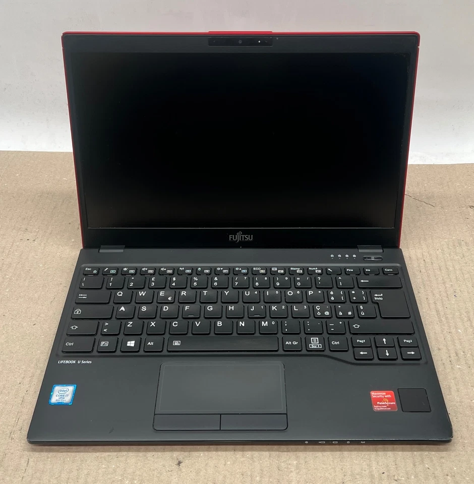 Notebook Fujitsu U939 13" Cpu i7-8665u Ram 8gb  SSD 120gb TOUCHSCREEN  GRADO B - Immagine 2 di 4