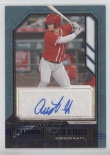 2021 Panini Chronicles Playbook Auto Blue 4/50 Austin Hendrick #PA-AH Auto 1d2t