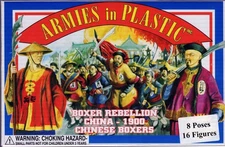 Armies in Plastic Boxer Rebellion China 1900 Chinese Boxers 1/32 54mm 16 Figs