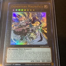 Exosisters Magnifica (Platinum Secret Rare) RA02-EN038 25th Anniversary...
