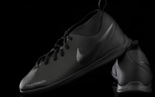 245 Nike Kids Phantom VSN Club DF IC Soccer Shoes Black Size 6Y US