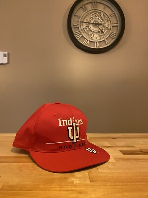 Vintage Indiana Hoosiers Vintage snapback hat 80s twins red Clean | eBay