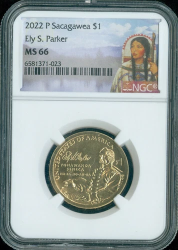 2022 Sacagawea Native Dollar NGC MS66 Business Quality
