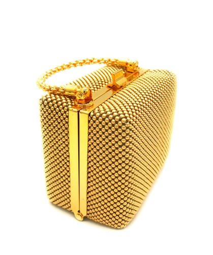 XX-Small Clutch Metal beaded mesh box for Cocktail Party Prom Wedding Banquet - Picture 6 of 116