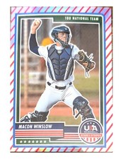 2023 Panini USA Stars & Stripes [Stripes Parallel] #19 Macon Winslow