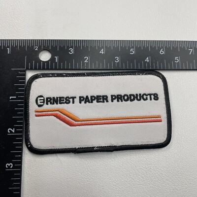 Advertising Patch ERNEST PAPER PRODUCTS 00PR