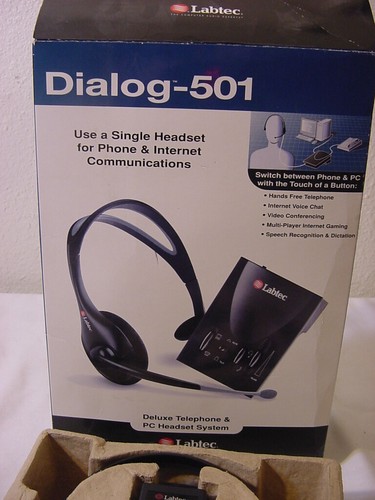 LABTECH DIALOG 501 DELUXE TELEPHONE & PC HEADSET SYSTEM - 第 2/3 張圖片