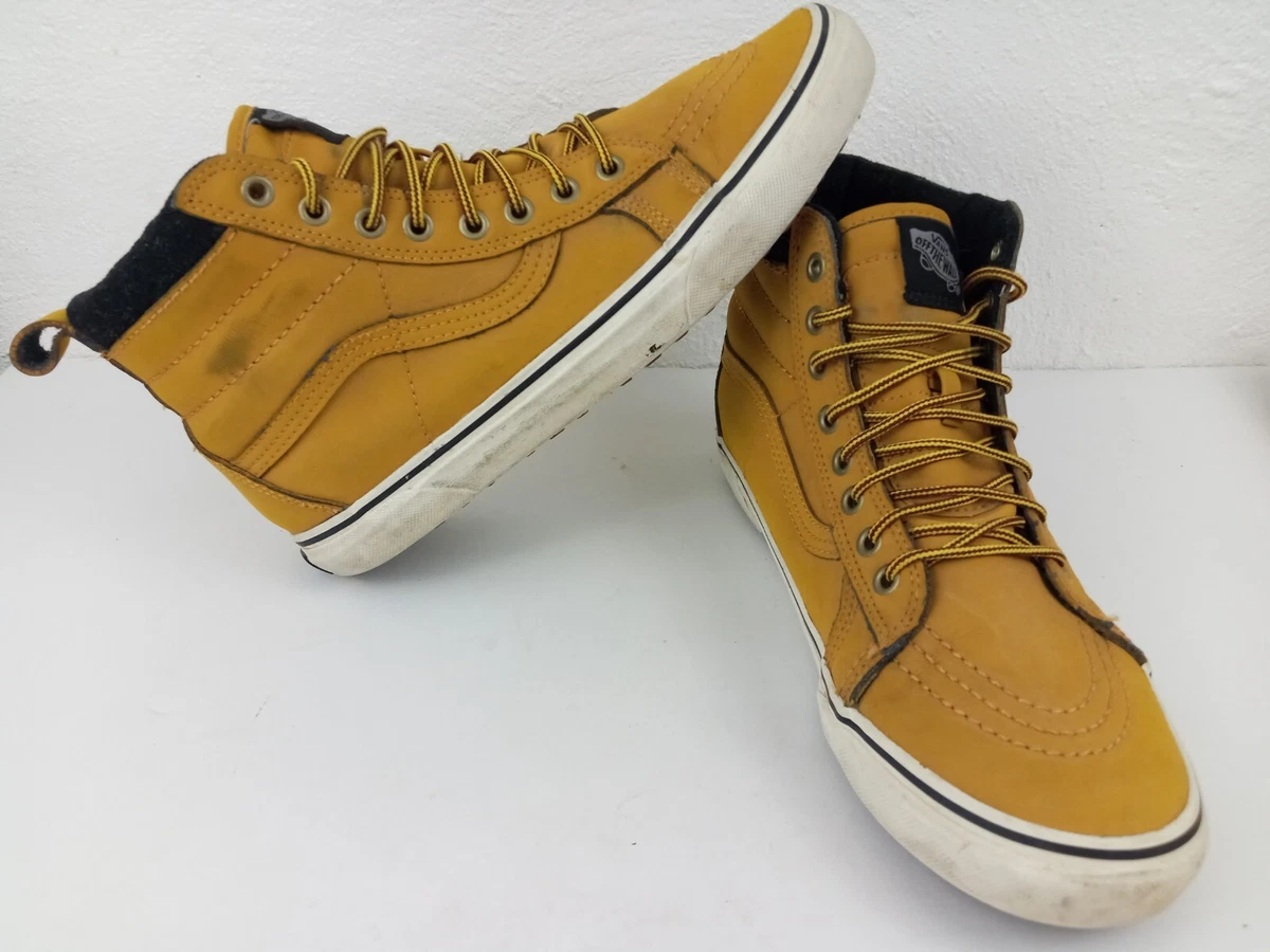 Vans sk8 top mid yellow