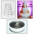 5 Tier Round Multilayer Wedding Cake Tins