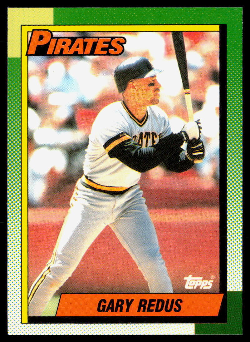 Gary Redus 1990 Topps Tiffany #507