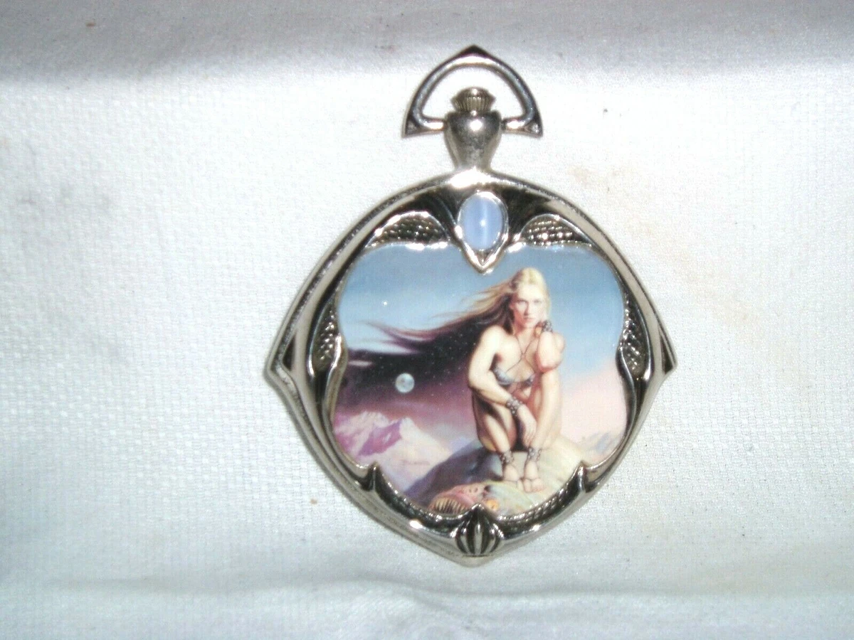 FRANKLIN MINT Knightstone Collections BORIS Vallejo POCKET WATCH SEPTEMBER