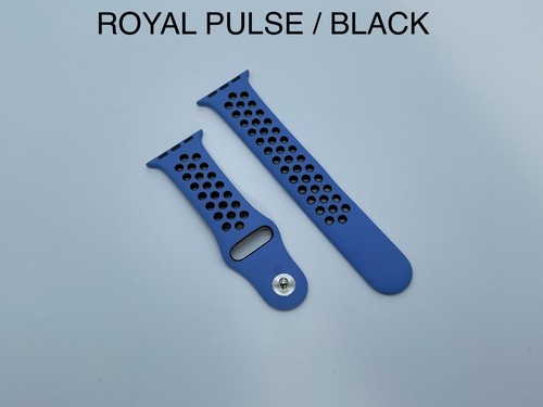 Véritable bracelet bracelet bracelet Apple Watch Nike Sport 49 mm 45 mm 44 mm 41 mm 40 mm TOUTES LES COULEURS - Photo 51 sur 64