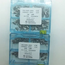 20Set Dental Orthodontic Buccal Tube 1st 2nd Roth 022 Molar Bondable No-cov