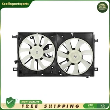 623690 For 2020-2022 Toyota Corolla Radiator Condenser Cooling Fan Assembly