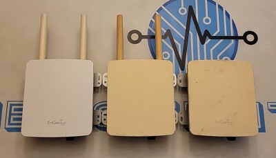 Lot of 3 EnGenius Long Range Outdoor Wireless 802.11bgn Access Points ENH220EXT