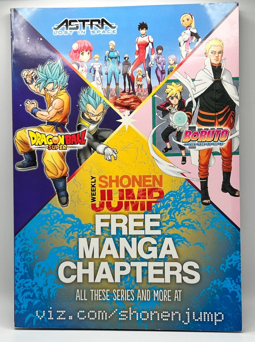 Shonen Jump Manga Chapters fall 2018 Dragon Ball Super Astra Lost in Space