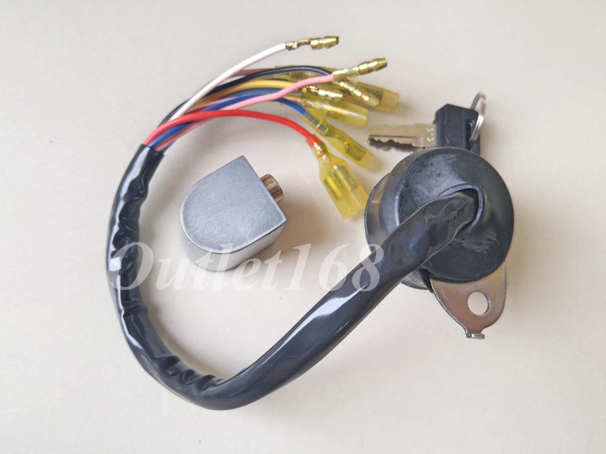 Set Kawasaki 100 G7 T G7T KH100 EL Ignition Light Switch Comb