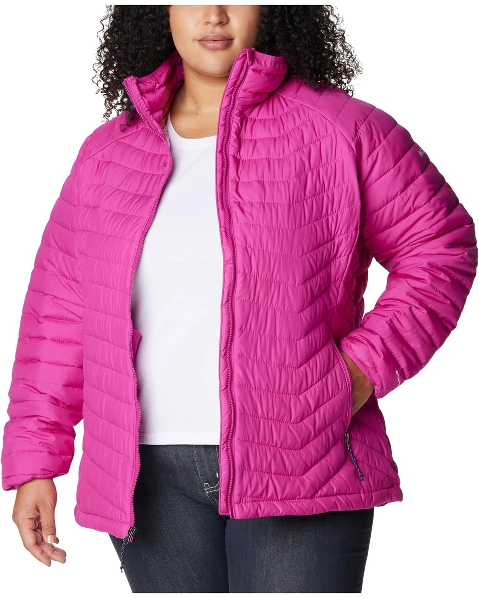 Womens plus store columbia coat