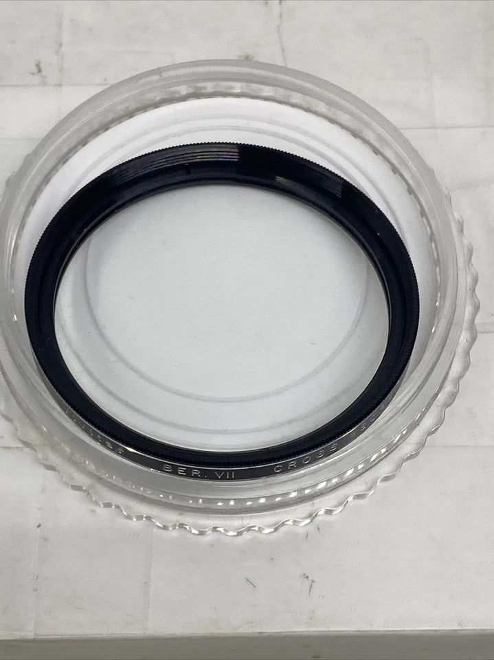 Vivitar Series VII (7) NEW Cross Screen Screw-In Filter Case/Box Japan - Image 4 of 4
